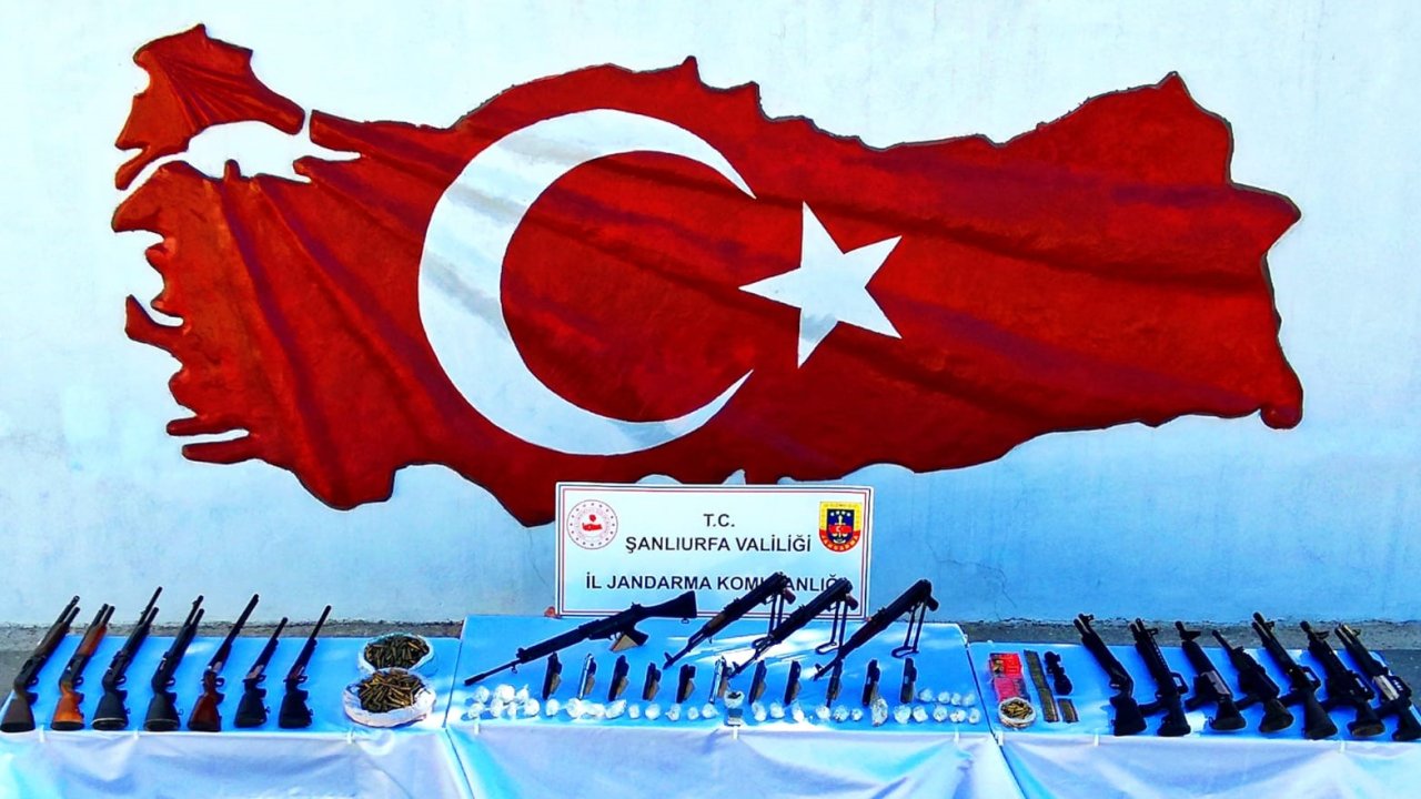 Şanlıurfa’da silah kaçakçılarına dron destekli operasyon: 23 gözaltı