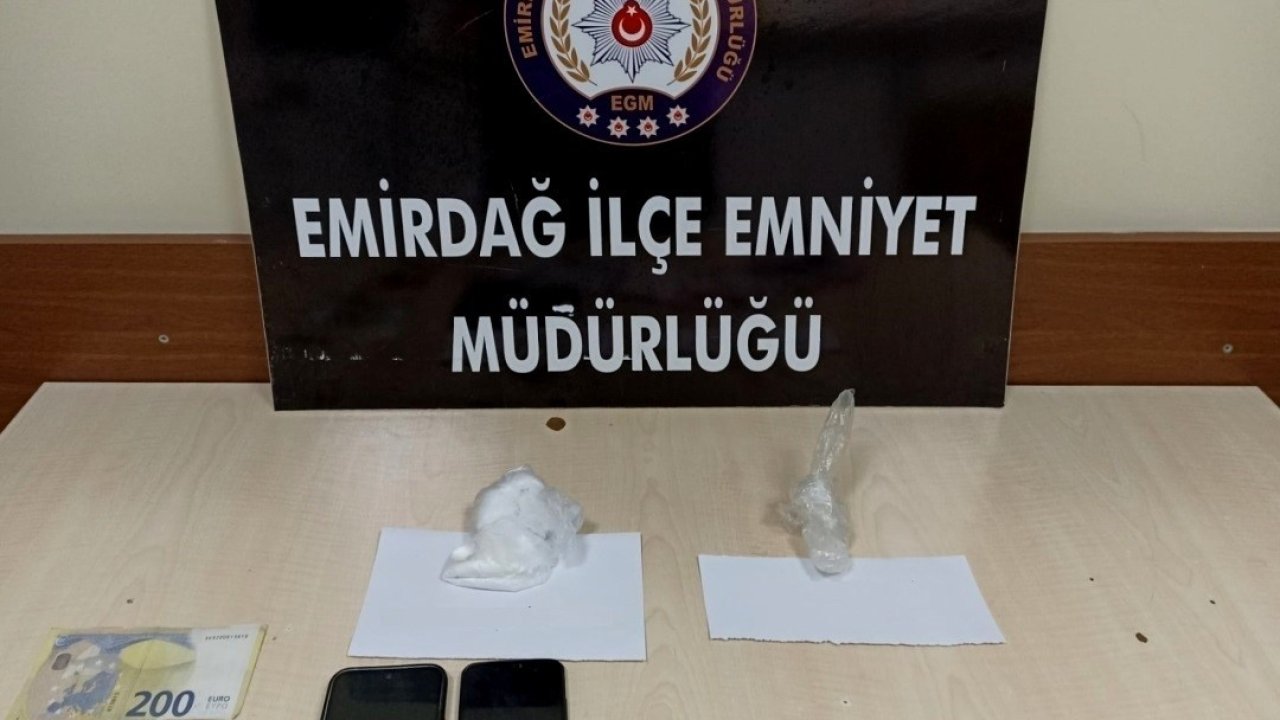 Emirdağ’da uyuşturucu madde ele geçirildi