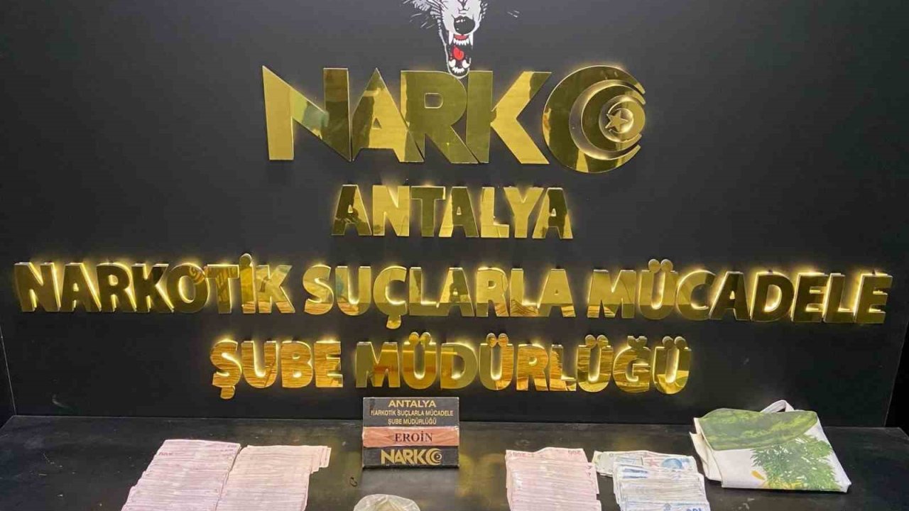 Antalya’da son 1 haftadaki narkotik operasyonlarında 210 şüpheli yakalandı