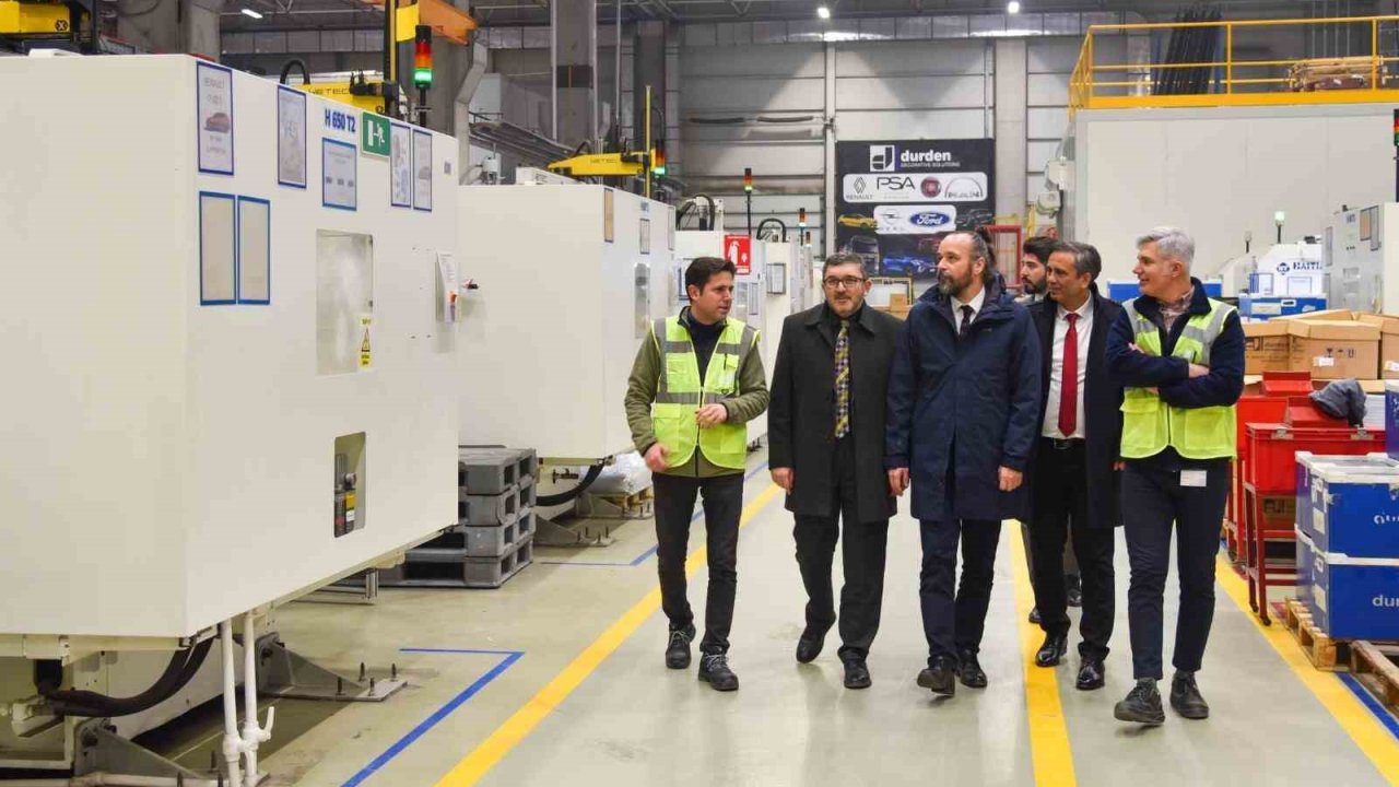 Üniversite-sanayi iş birliğinin güçlendirilmesi amaçlı ziyaret