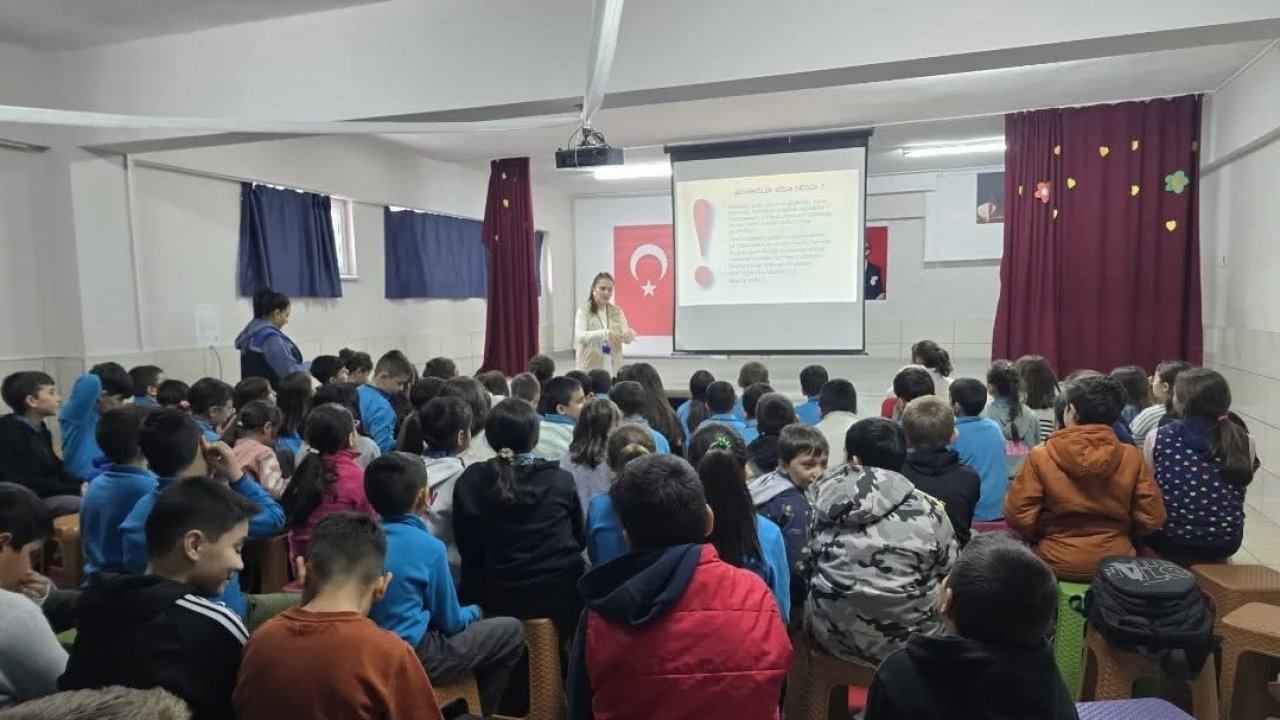 Öğrenciler, gıda güvenirliliği ve israf hakkında bilgilendirildi