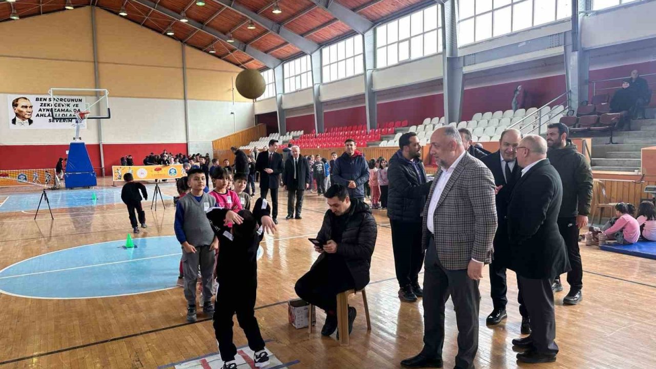 Geleceğin sporcularının belirlenmesi için yetenek taraması yapıldı