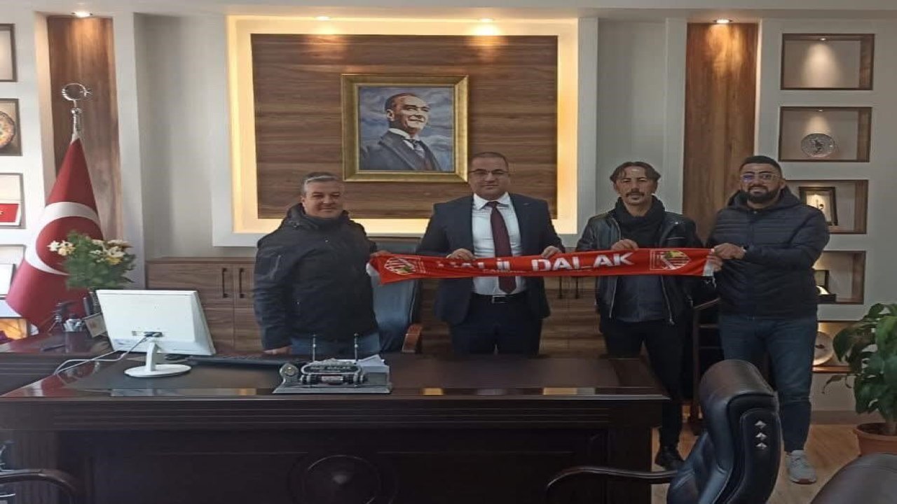 Taraftar grubundan Kaymakam Dalak’a ziyaret
