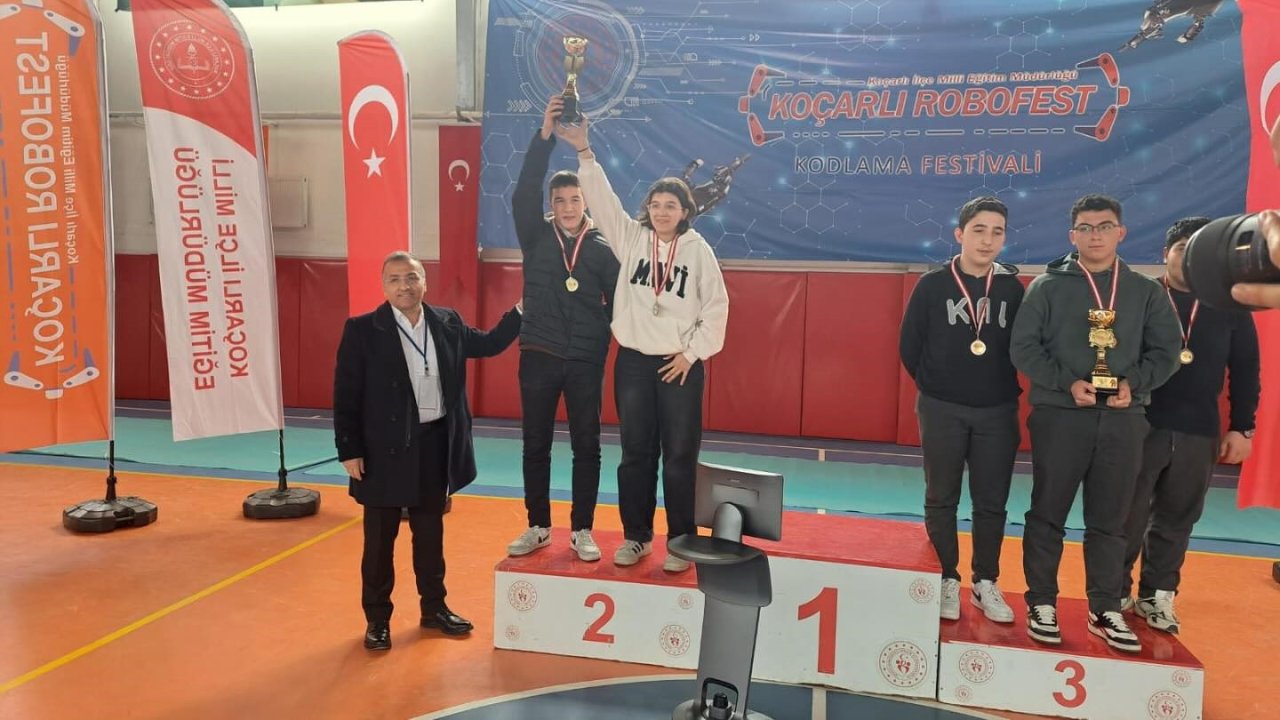 Söke’nin İki Okulu Robofest Yarışması’nda adından söz ettirdi