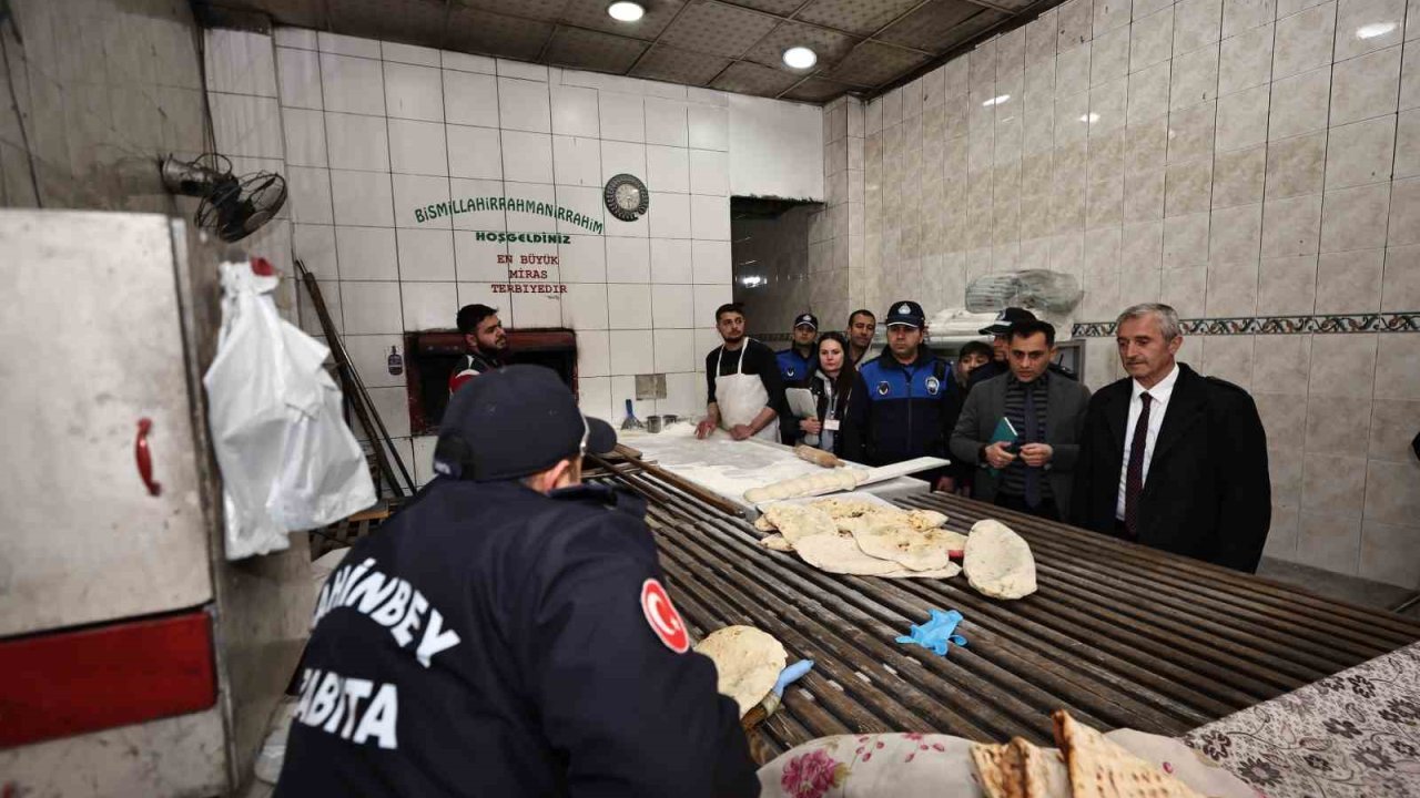 Şahinbey Belediyesi’nden sıkı denetim