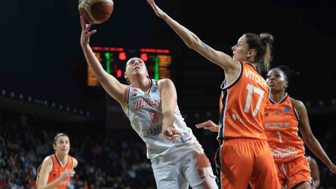 FIBA Kadınlar Euroleague: ÇBK Mersin: 92 - Valencia Basket: 77