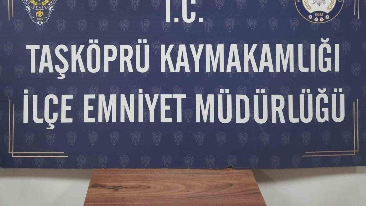 Kastamonu’da uyuşturucu operasyonu: 1 tutuklama