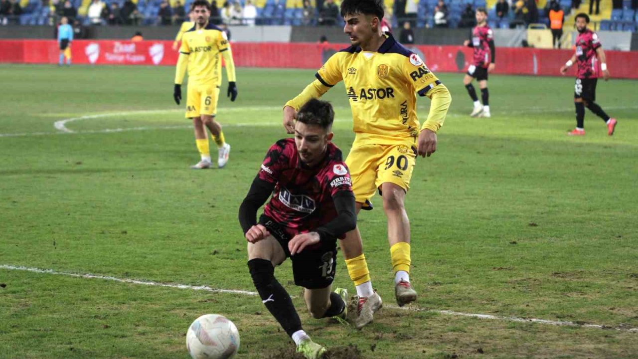 Ziraat Türkiye Kupası: MKE Ankaragücü: 1 - Alanyaspor: 1 (Maç sonucu)