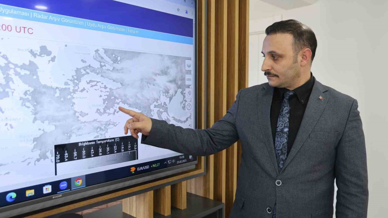 Elazığ Meteoroloji Teknik Şube Müdürü Öztürk: ’’Hava sıcaklıkları perşembe itibarıyla mevsim normallerine dönecek’’