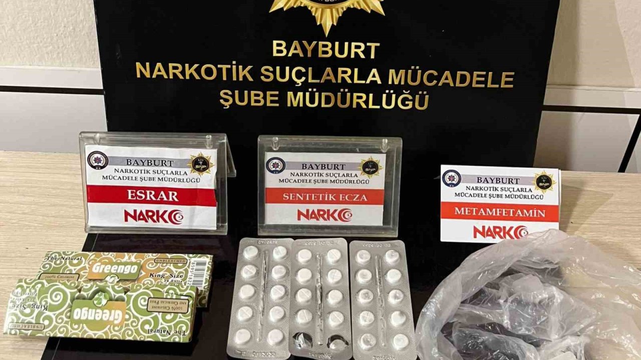 Bayburt’ta uyuşturucuya geçit verilmiyor