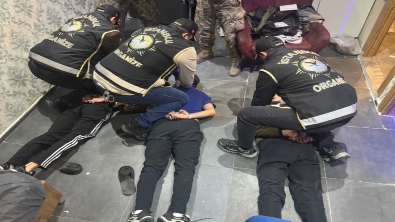 İstanbul’da çete operasyonu: 4 gözaltı