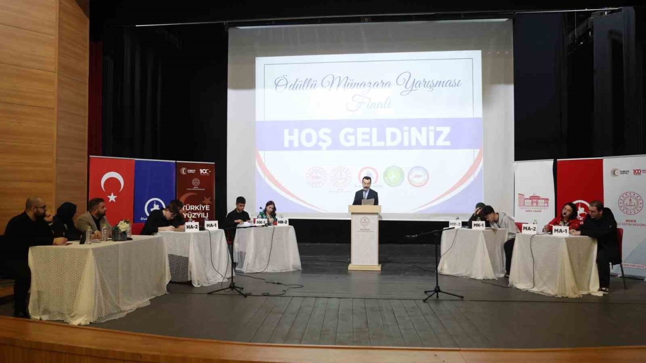 Düzce’de fikirler yarıştı, kazananlara ödüller verildi