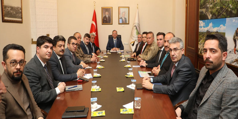 Kars'ta “Üniversite Güvenlik Tedbirleri Koordinasyon Toplantısı”