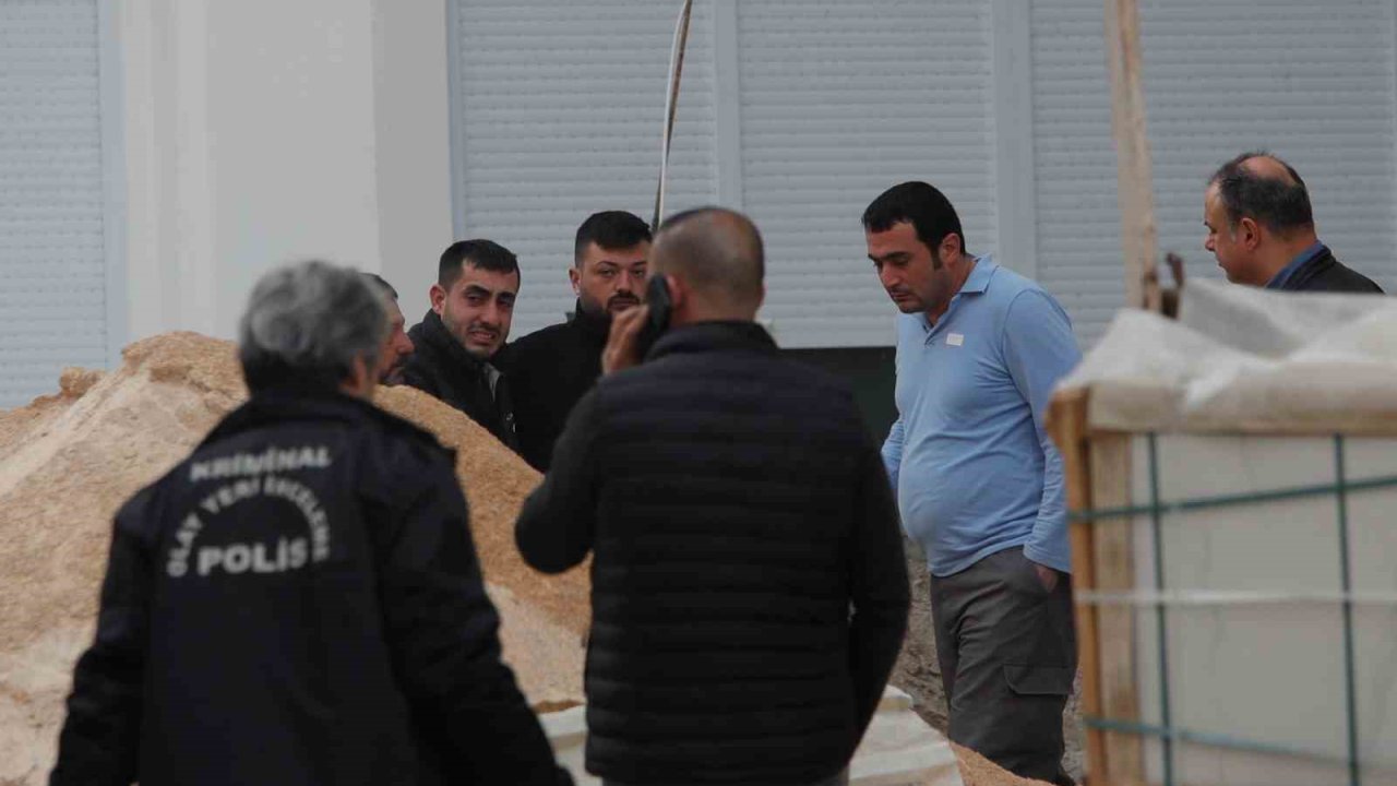 Kontrol için geldiği inşatta bir anlık dikkatsizlik hayatına maloldu