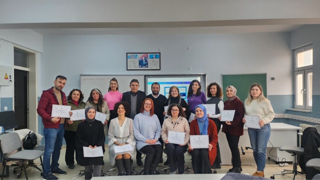 Tekirdağ’da "Eğitimde Yapay Zeka Uygulamaları" eğitimi