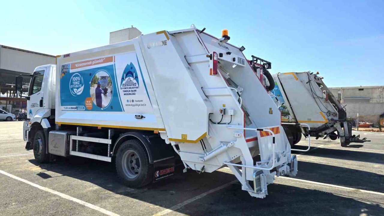 Eyyübiye Belediyesi temizlik filosunu güçlendiriyor