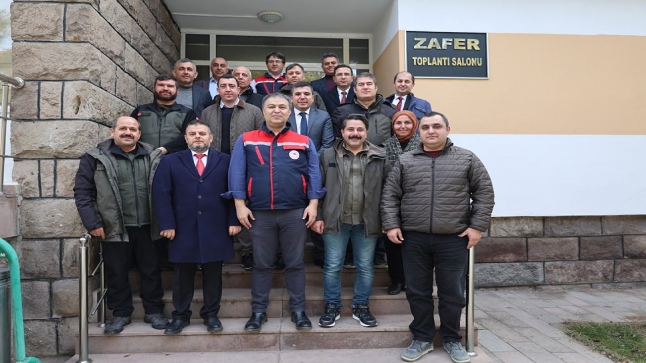 Tarım ve Orman Bakanlığı’na bağlı kurumlar arası koordinasyon toplantısı yapıldı