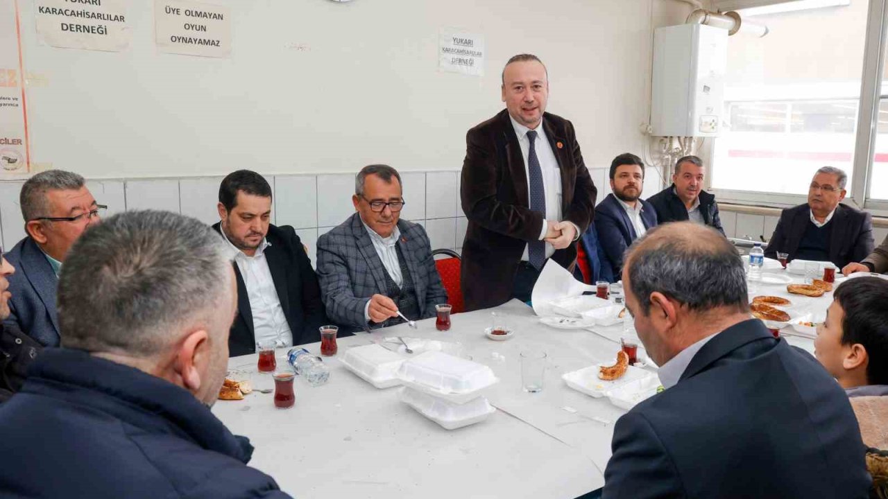 Başkan Yalım esnaflarla bir araya geldi