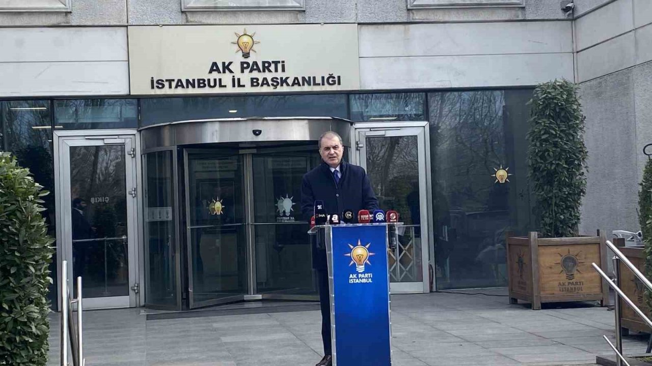 AK Parti Genel Başkan Yardımcısı ve Parti Sözcüsü Çelik: "Irak’taki ve Suriye’deki bütün uzantılarla terör örgütü silah bırakmalıdır"