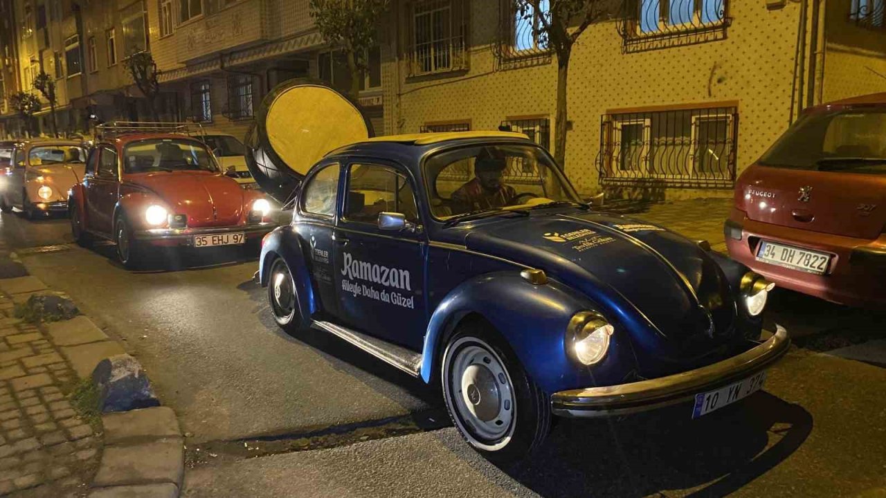 Esenler’in davulcu vosvosları bu Ramazan ayında da sokaklarda