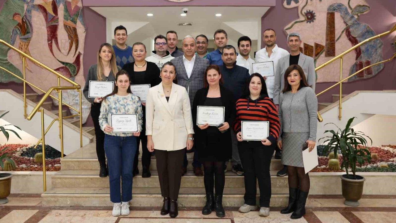 Denizli OSB Müdürlüğü personeline bilgisayar eğitimi verildi.