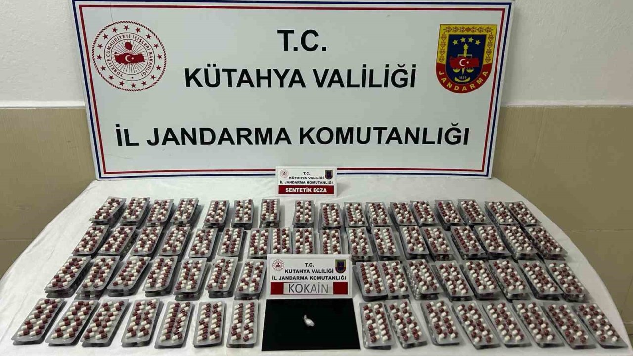 Kütahya’da uyuşturucu operasyonu
