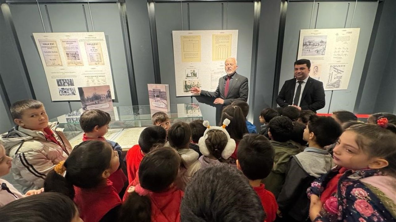 Minik ziyaretçiler "Maziden İstikbale Asırlık Şifa" yolculuğu yaptı