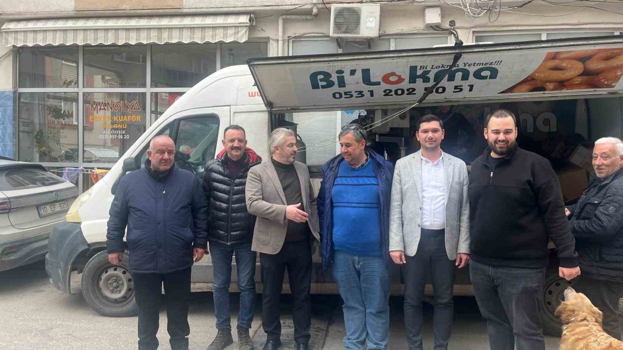 Başkan Hakan Aka, Ramazan ayının ilk günü vatandaşlarla buluştu