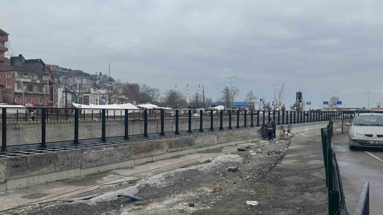 Dere ıslah projesi sürüyor