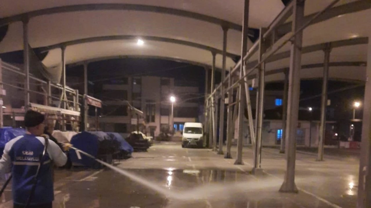 Didim Belediyesi’nden semt pazarlarında hijyen seferberliği