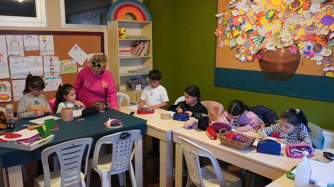 Çocukların gelişimine katkı sağlanıyor