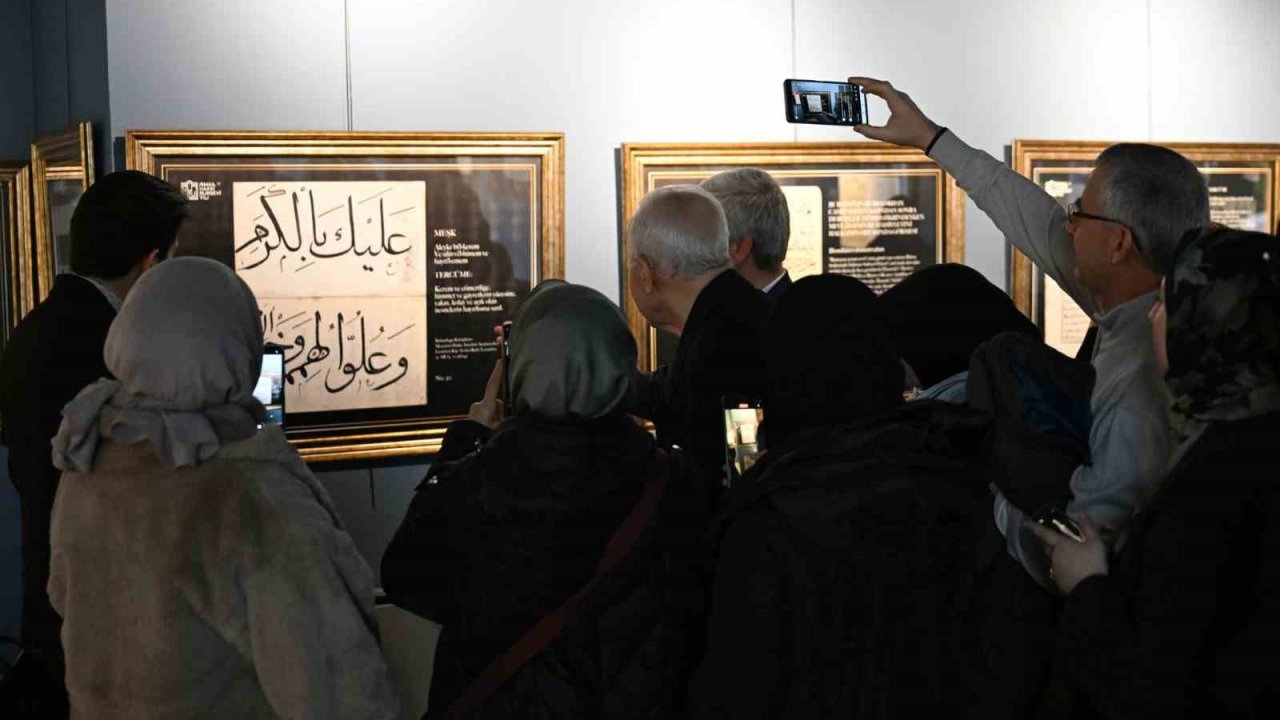 Mutasavvıf İsmail Hakkı Bursevi’nin kaleminden çıkan eserler sanatseverlerle buluştu