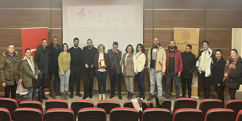 Kars’ta “Örgün Eğitimde Müzik Eğitimi” Programı Gerçekleştirildi
