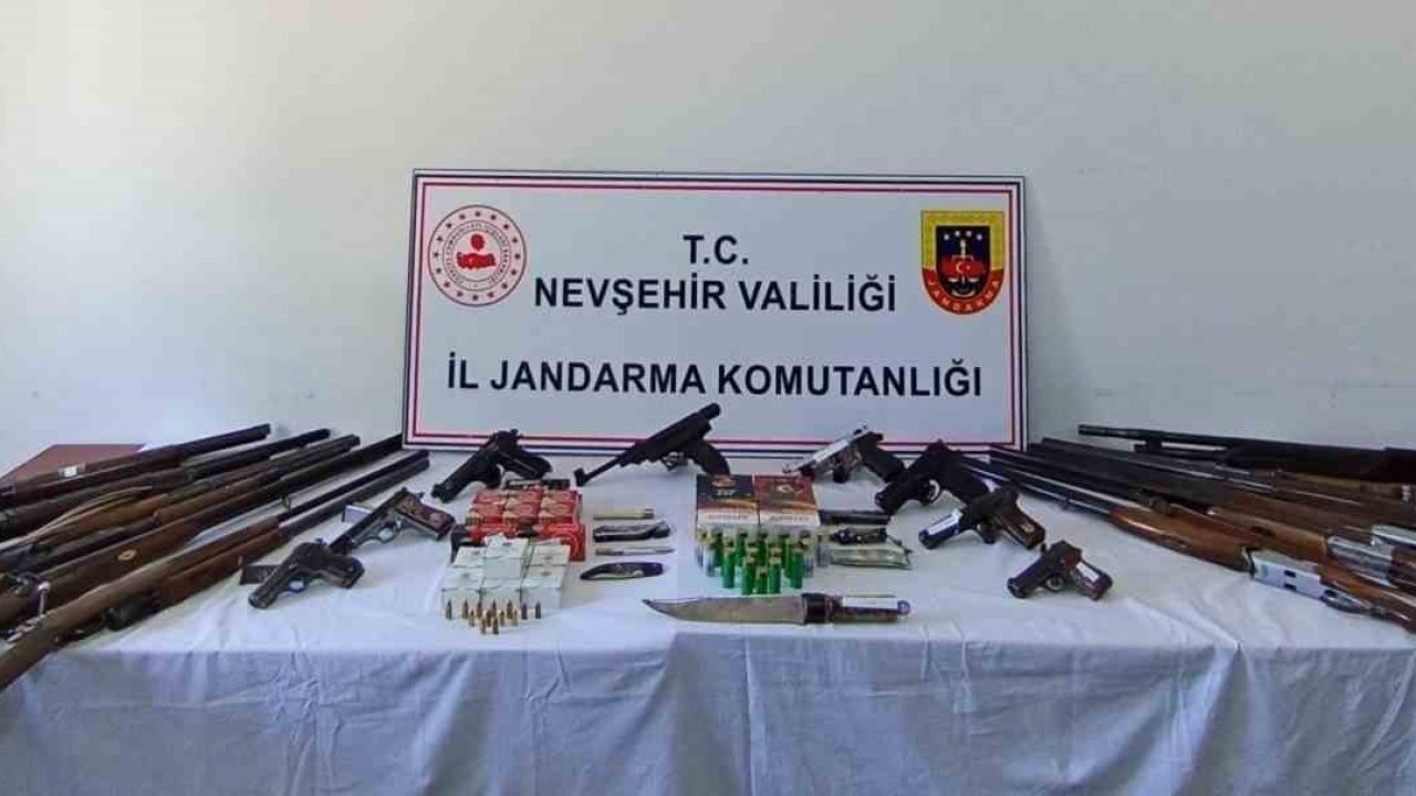 Nevşehir’de maganda operasyonu: 9 gözaltı