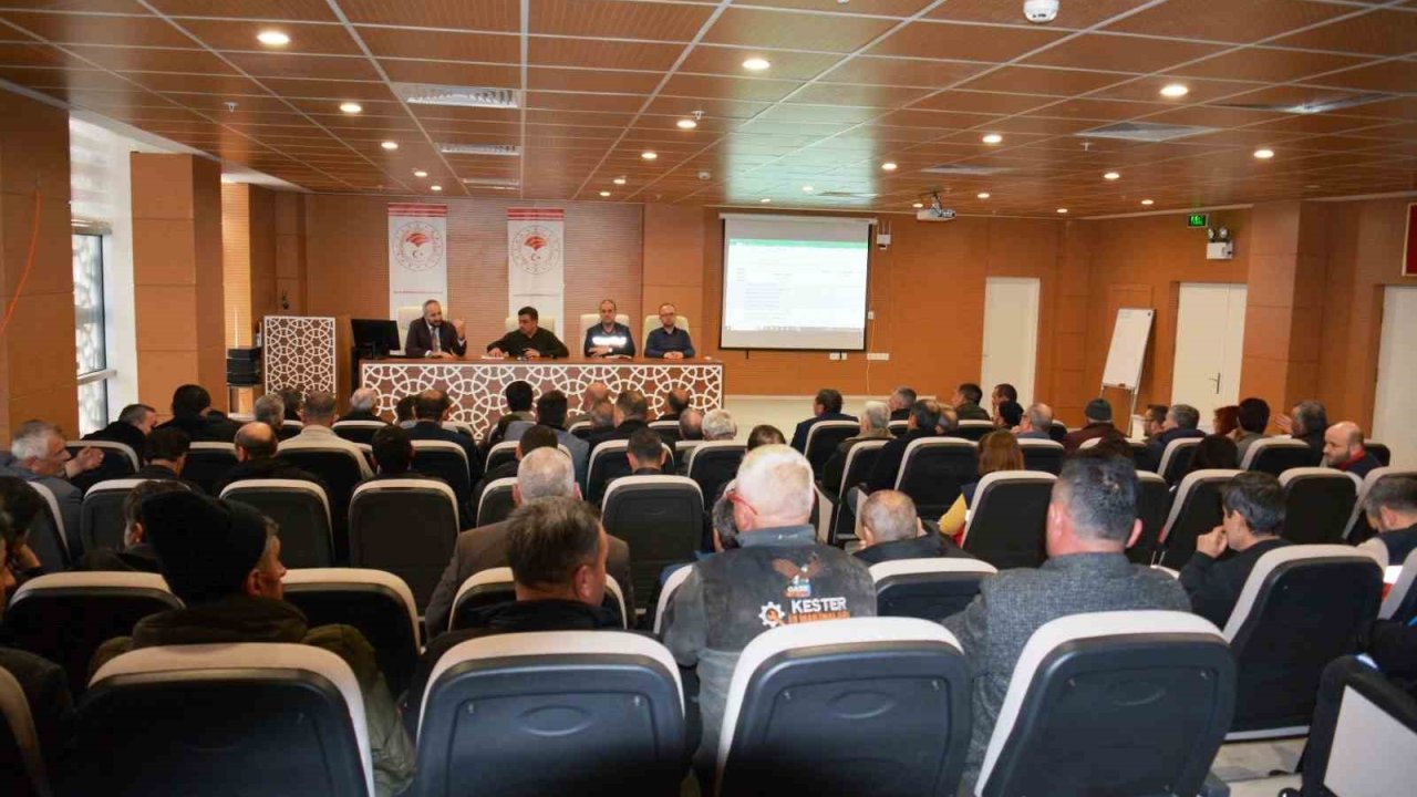 Kütahya’da üreticiler desteklemeler hakkında bilgilendirildi