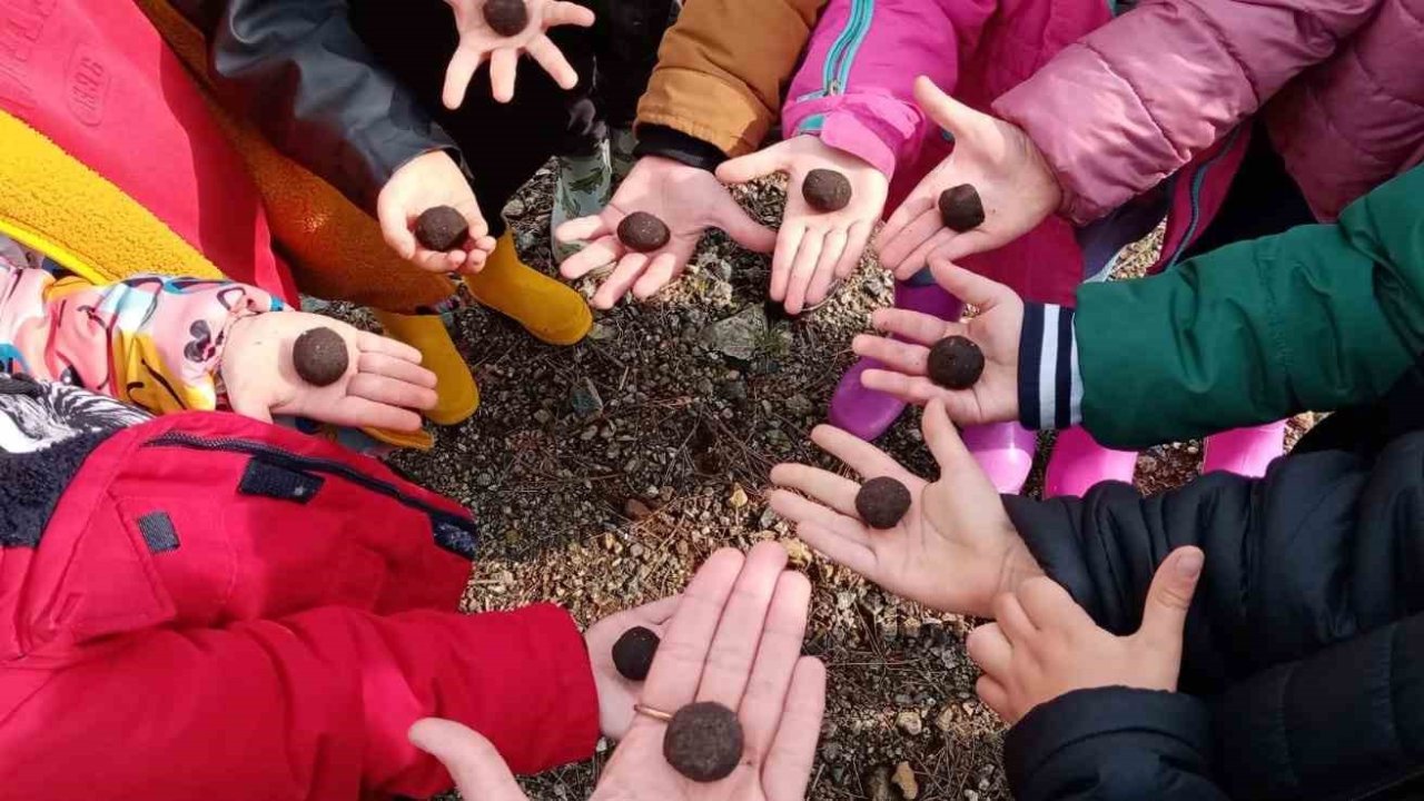Marmaris’te fidanlar toprakla buluşmaya devam ediyor