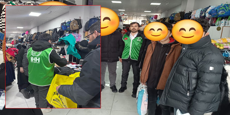 Kars İHH tarafından ihtiyaç sahibi ailelere yardım!
