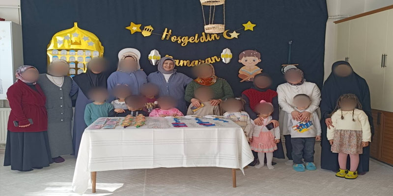 Kars’ta Özel Öğrencilerden Ramazan’a Coşkulu Karşılama