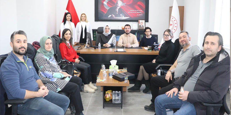 Kars İl Sağlık Müdürlüğü Yetkililerinden Arpaçay ve Selim’e Ziyaret