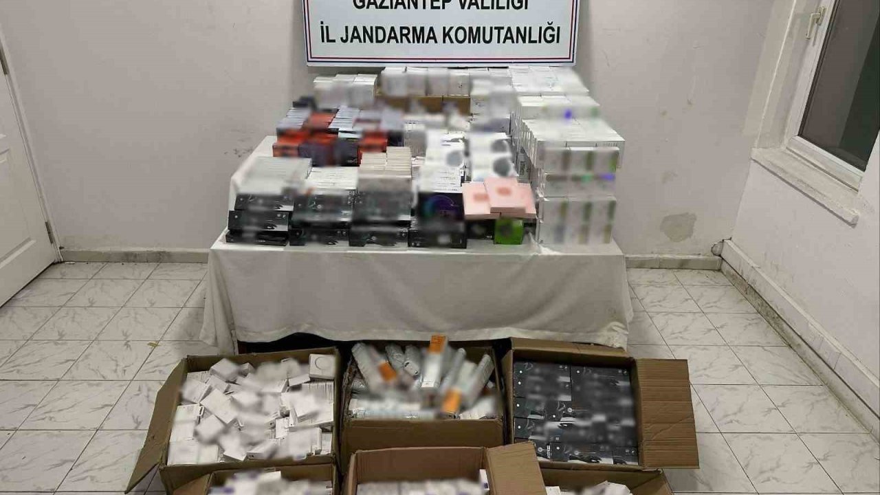 Gaziantep’te 2 milyon lira değerinde kaçak malzeme ele geçirildi