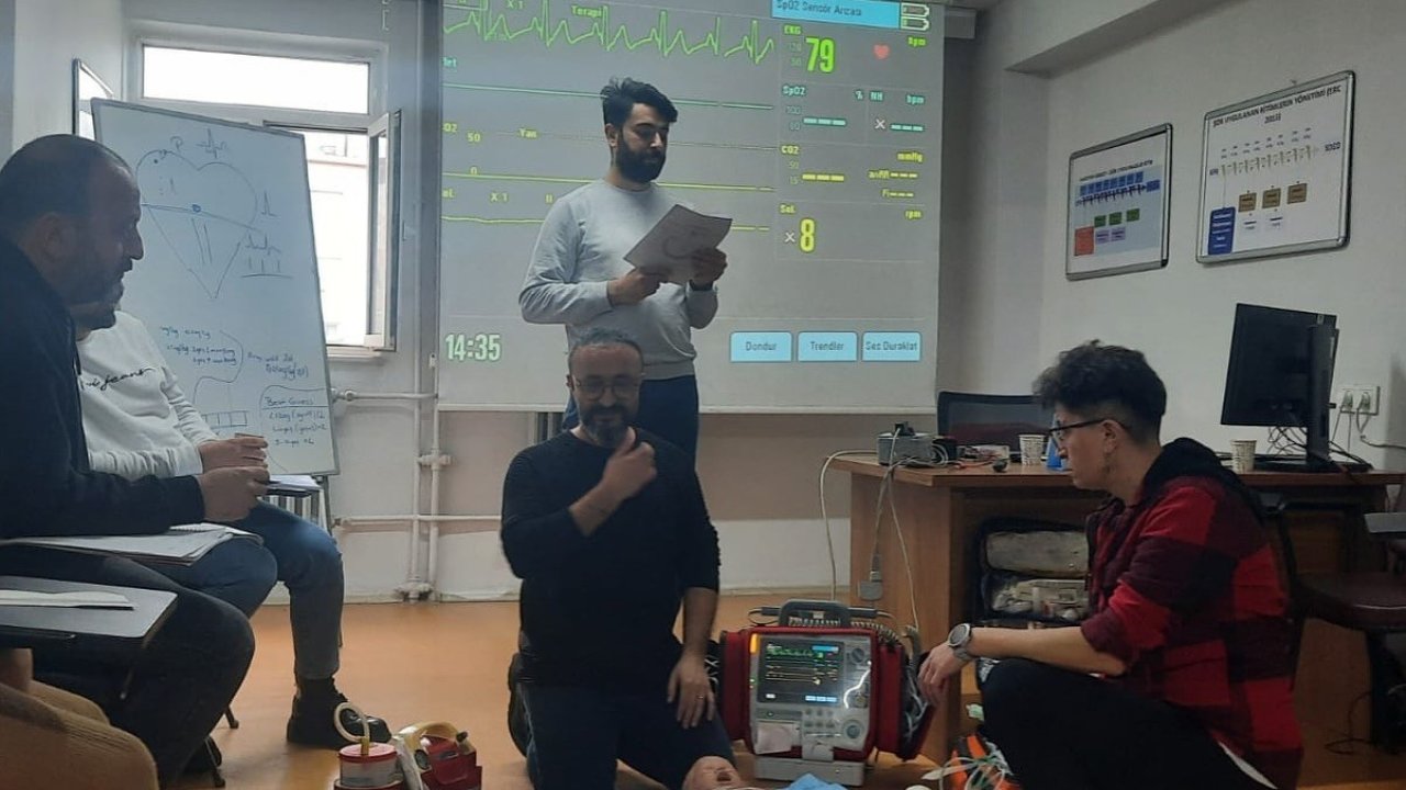 Sinop’ta acil sağlık personeline ÇİLYAD Eğitimi