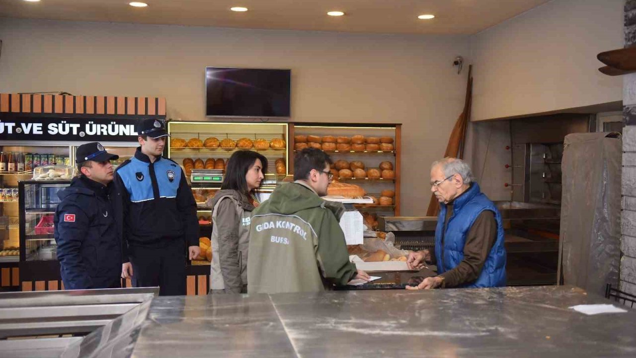 Yıldırım’daki fırınlar köşe bucak denetlendi