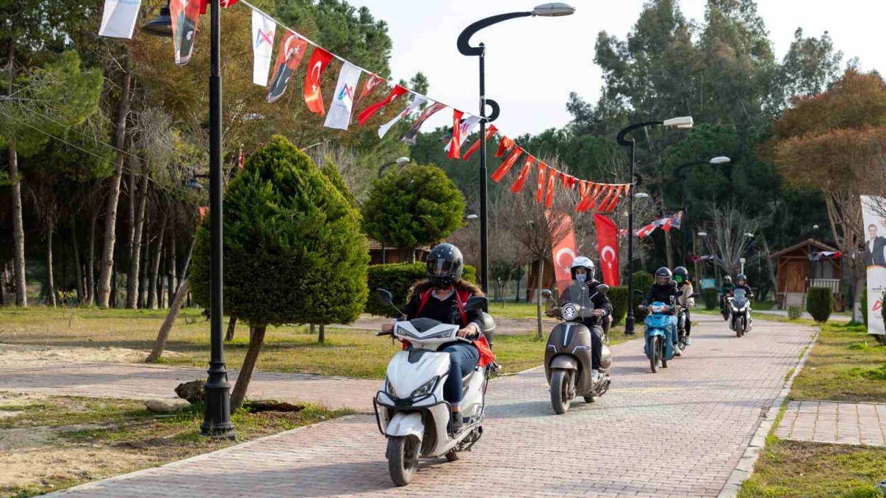 Mersin’de ’Motorlu Kadınlar Güvenli Sürüş Etkinliği’ düzenlendi