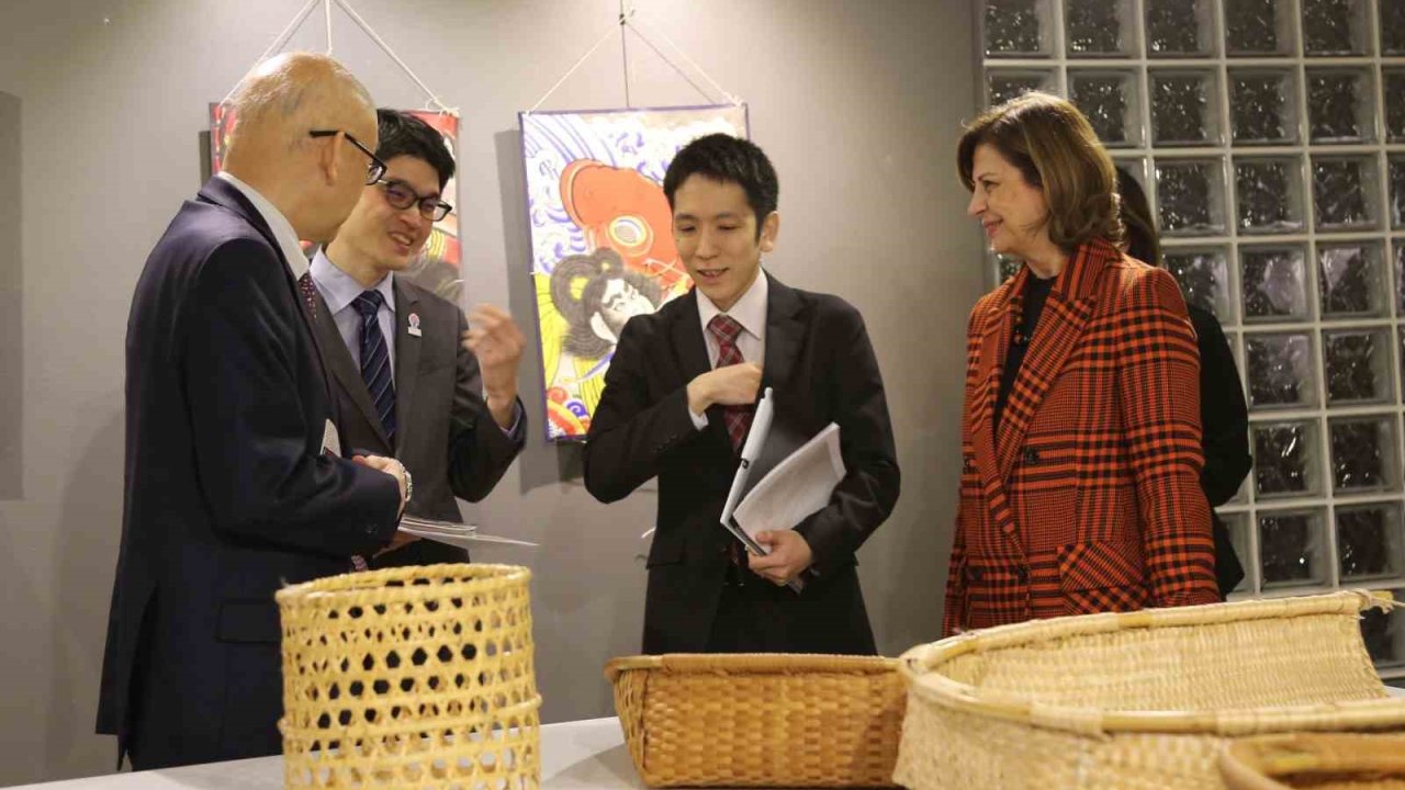 "Tohoku, Japonya’nın Güzel El Sanatları" sergisi açıldı