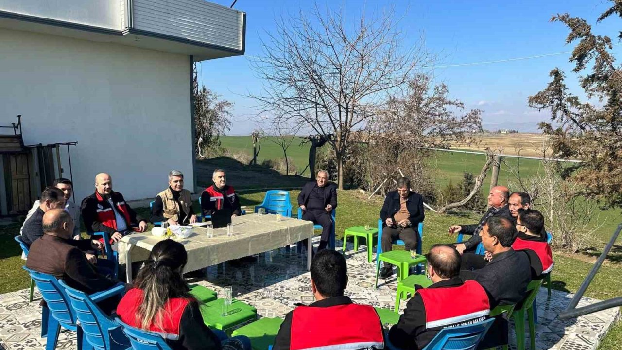 Batman’da çiftçilere TARSİM bilgilendirme toplantısı düzenlendi