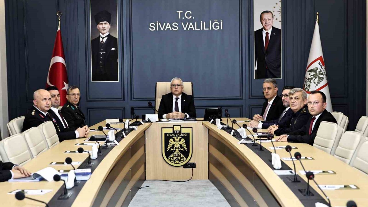 Sivas’ta asayiş olayları azaldı