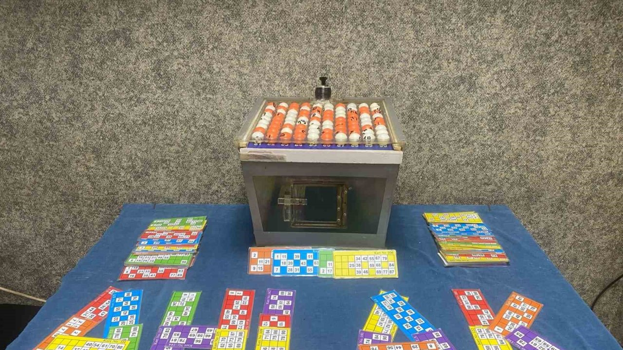 Tombala operasyonunda toplam 341 bin 139 TL ceza kesildi