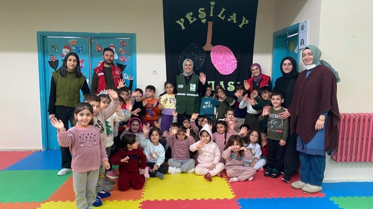 Diyadin’de Yeşilay Haftası etkinliği düzenlendi