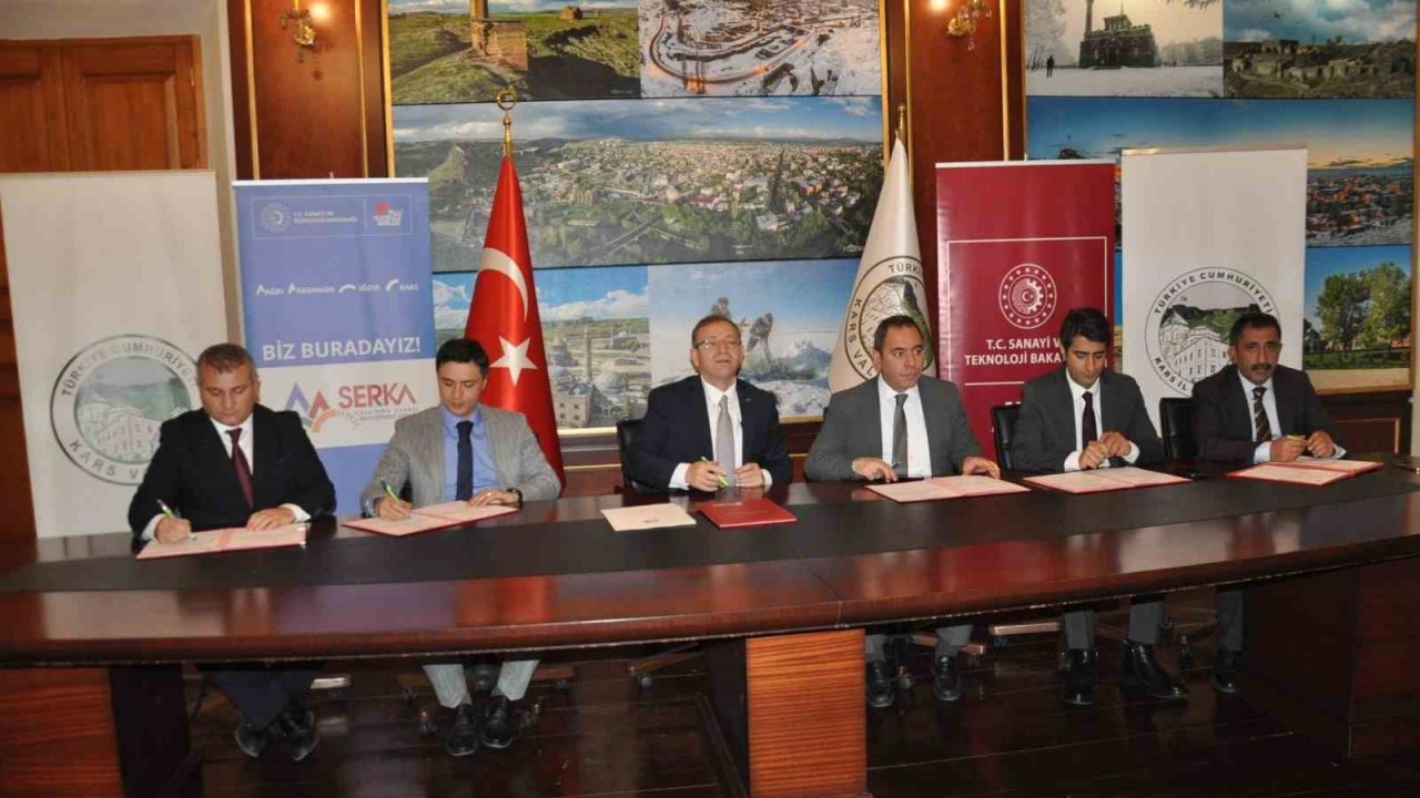 Kars’ta 19 milyonluk projenin sözleşmesi imzalandı