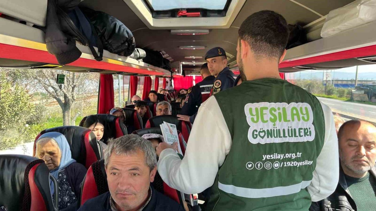 Yeşilay Derneği Aydın Şubesi’nden farkındalık etkinliği